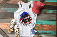 Load image into Gallery viewer, America the beautiful Sunflowers-Patriotic