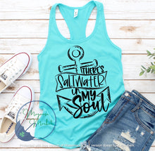 Load image into Gallery viewer, Saltwater in my soul-Anchor-Summer