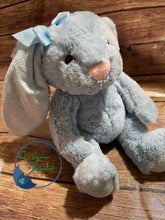 Load image into Gallery viewer, Personalized bunnies/Glitter Dots/Pink Fluffy Fur-Easter