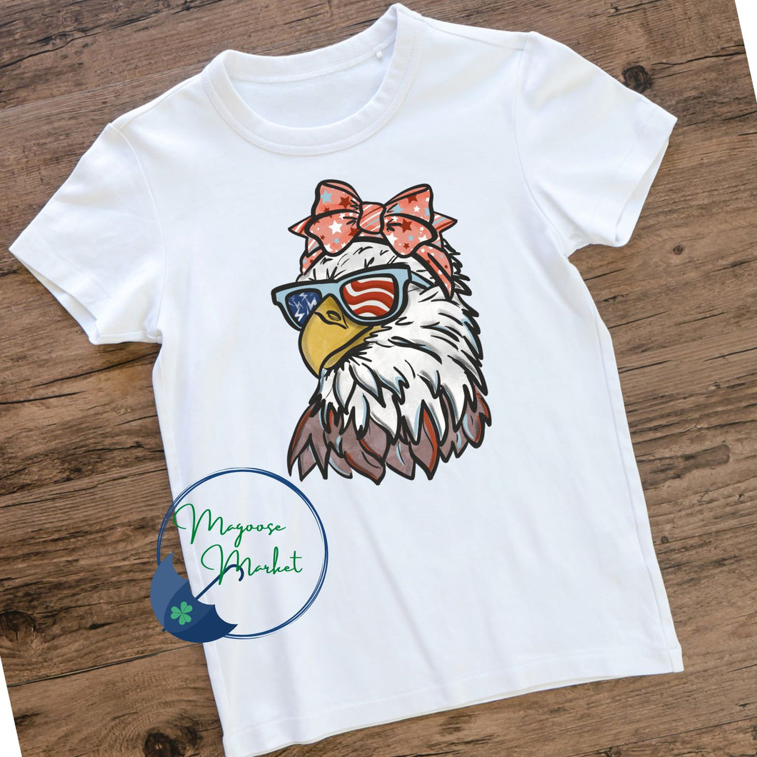 Eagle-bow-Patriotic-Flag-Youth and adult