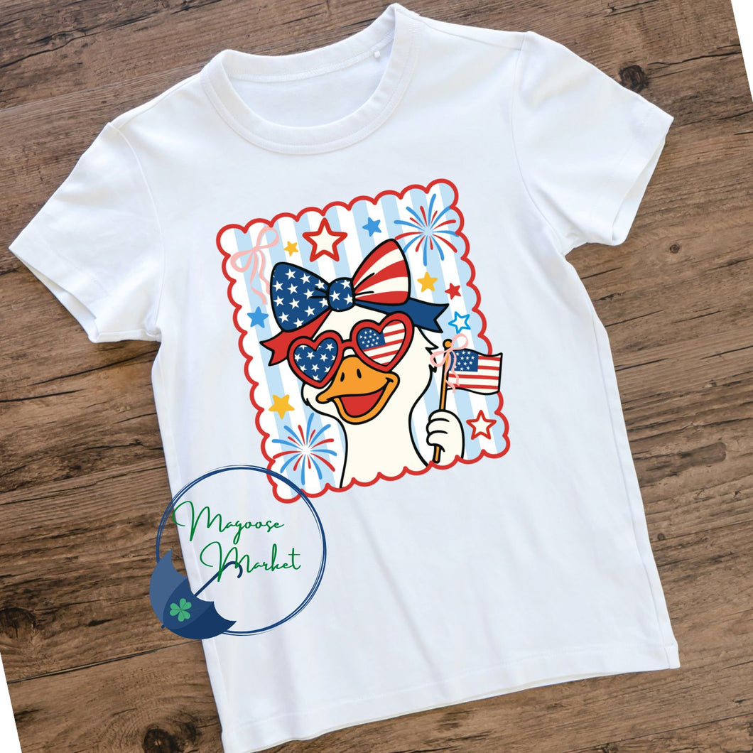 Goose-Patriotic-Flag-Youth and adult
