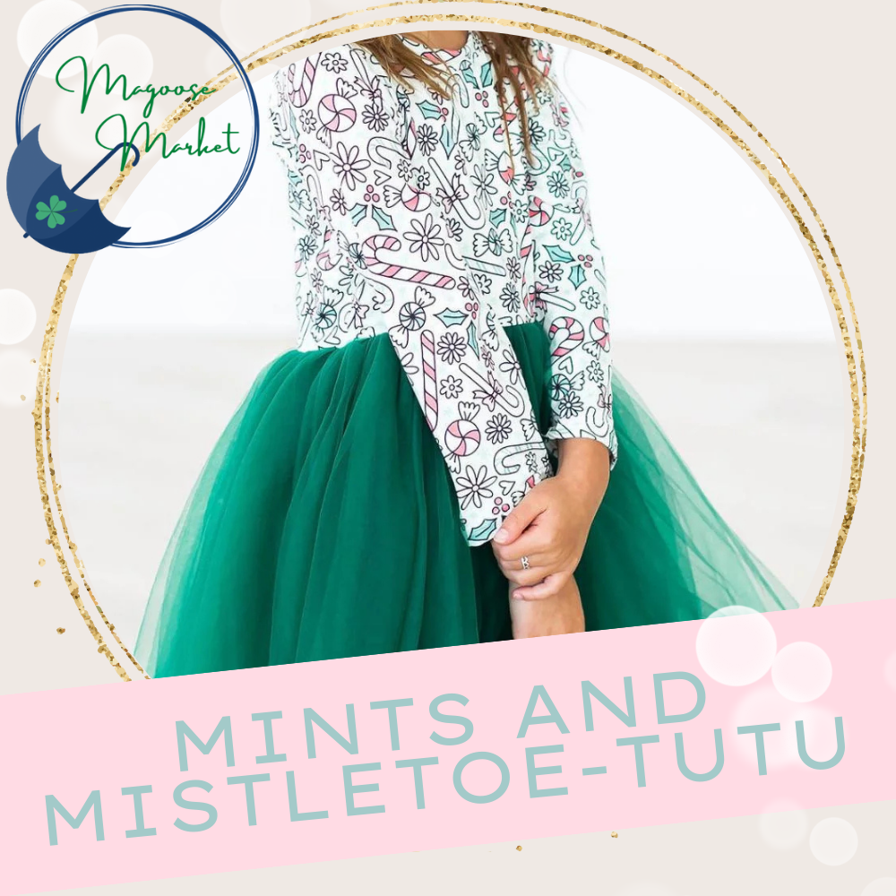 MILA and ROSE-Mints and Mistletoe-TUTU