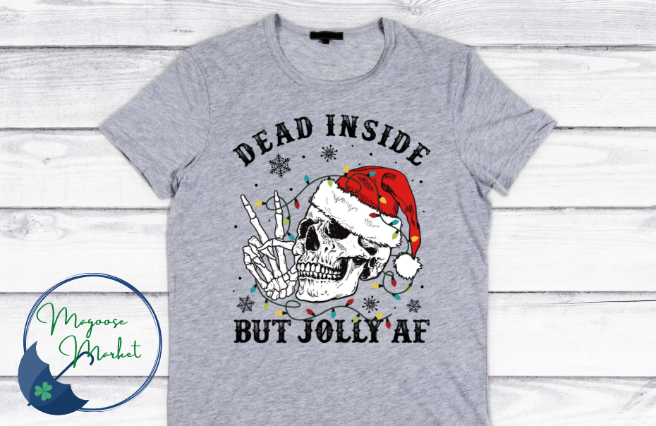 Holly but dead skeleton-Christmas