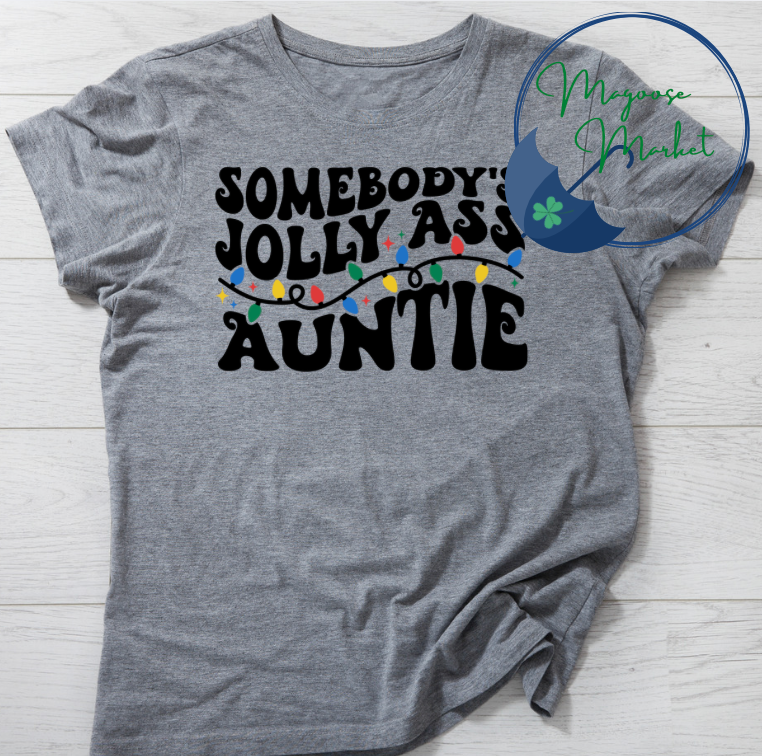 Somebody's Jolly Auntie-Christmas