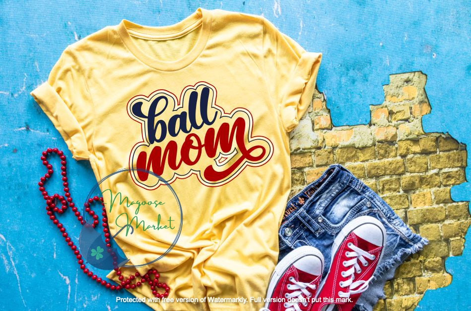 Ball Mom, Sports Designs