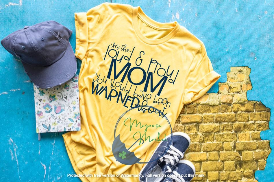 Loud and Proud Mom, Sports Designs