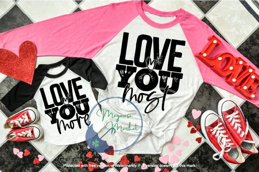 Love you more/most, ADULT&YOUTH Design, Valentine's Day