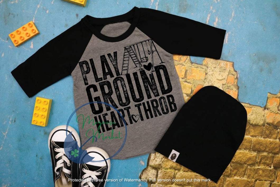 Playground Heart Throb YOUTH Valentine's Day-Single Color Design