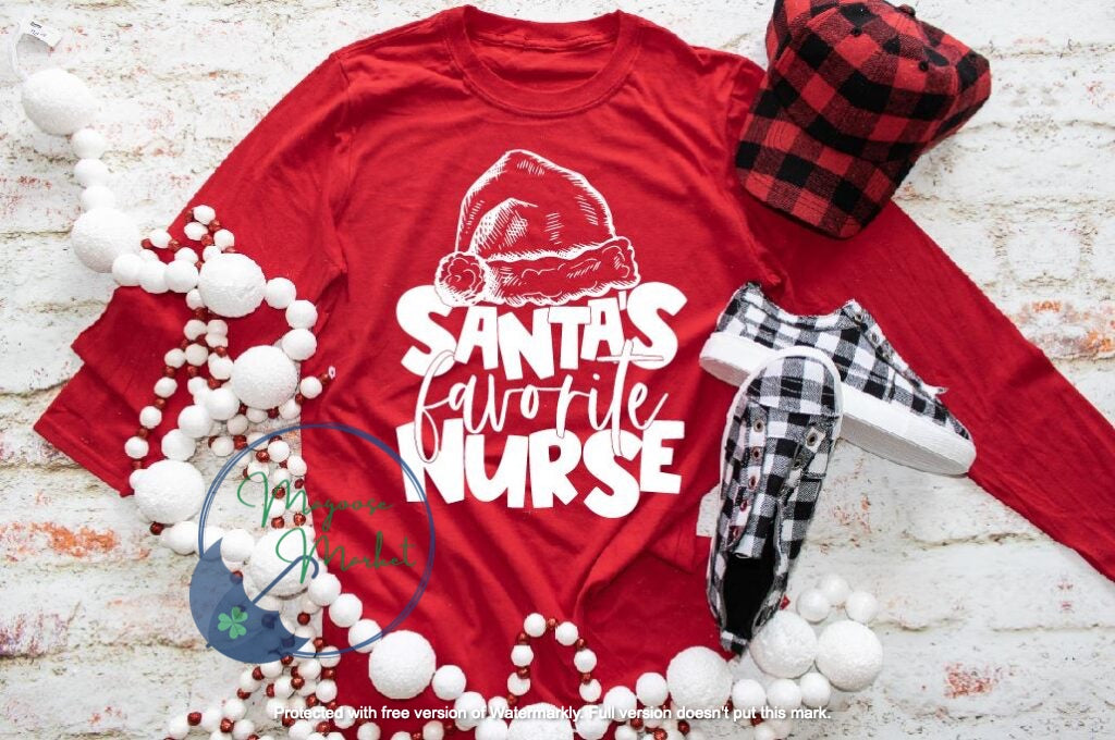 Santas favorite nurse-Christmas