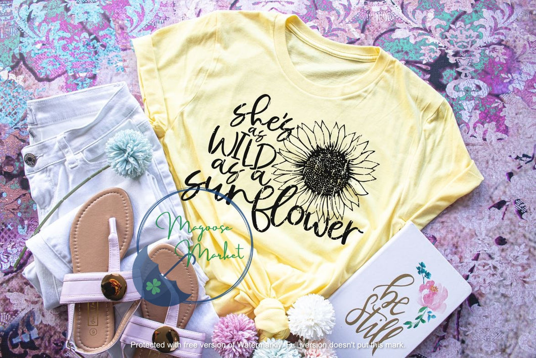 She's As Wild as a Sunflower... Everyday Wear