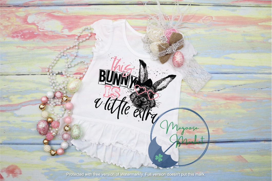 This Bunny is Extra-Easter YOUTH-TEE ONLY