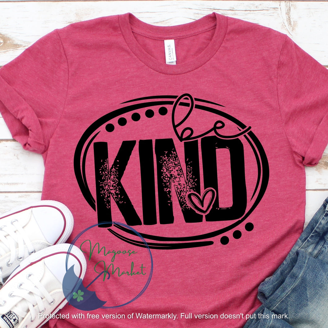 Be Kind Oval...Everyday Wear