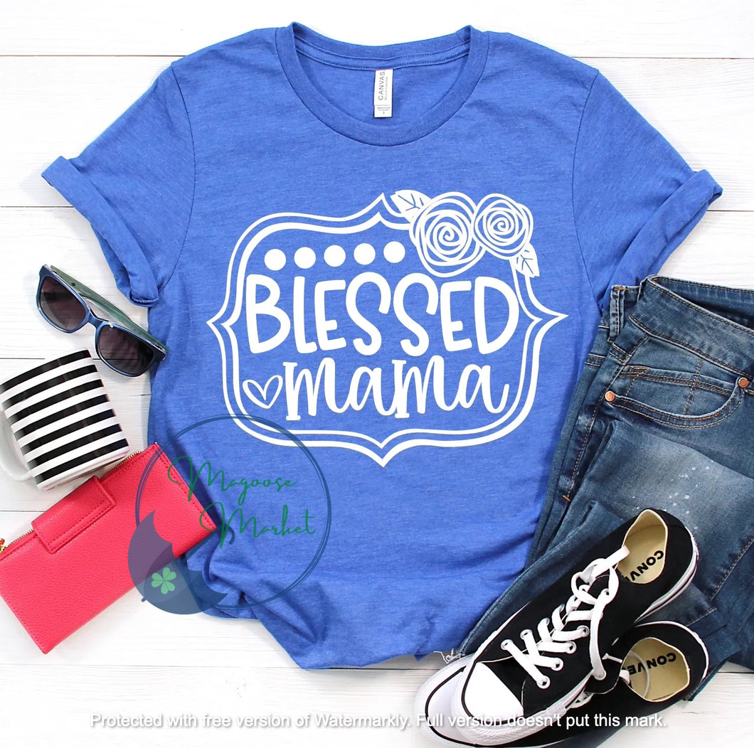 Blessed Tee-Mother's Day-MAMA