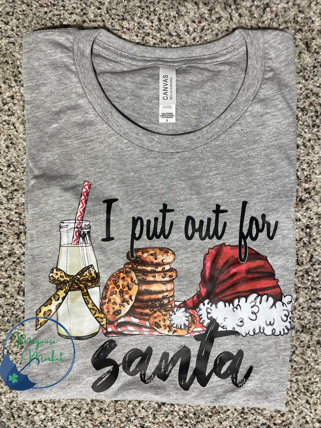 I put out for Santa-Christmas