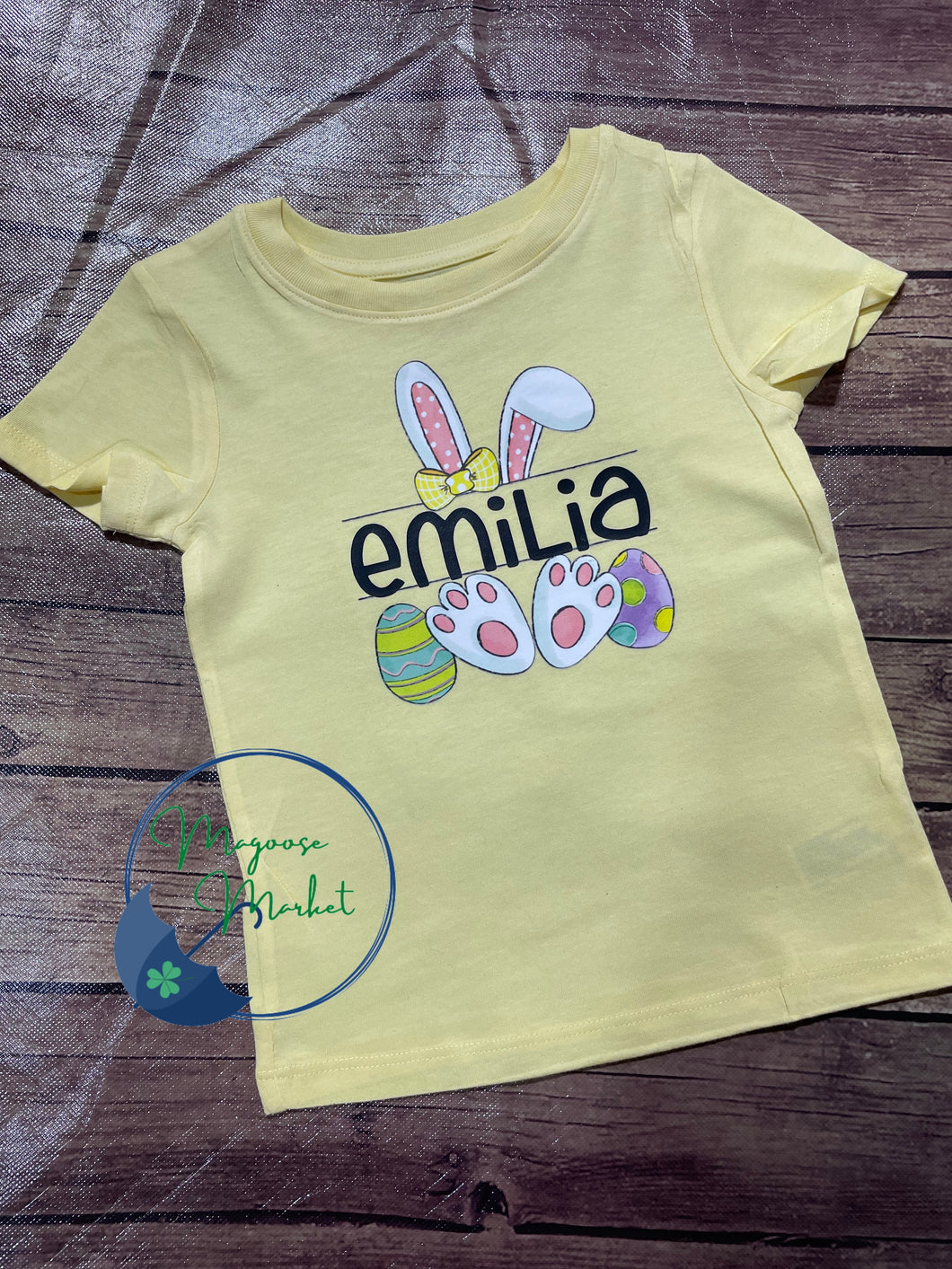 Personalized Easter Bunny Boy/Girl Shirt