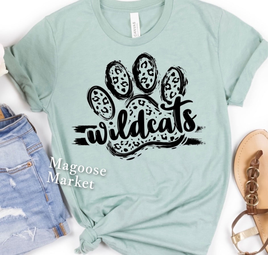 Wildcats paw print-Teacher