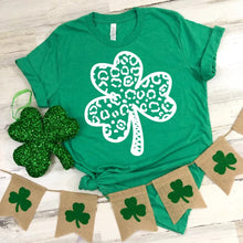 Load image into Gallery viewer, Cheetah Shamrock-St. Patrick&#39;s Day
